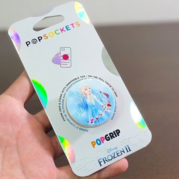 Popsockets Pop Grip Disney Frozen Elsa iPhone Snap - Picture 1 of 5